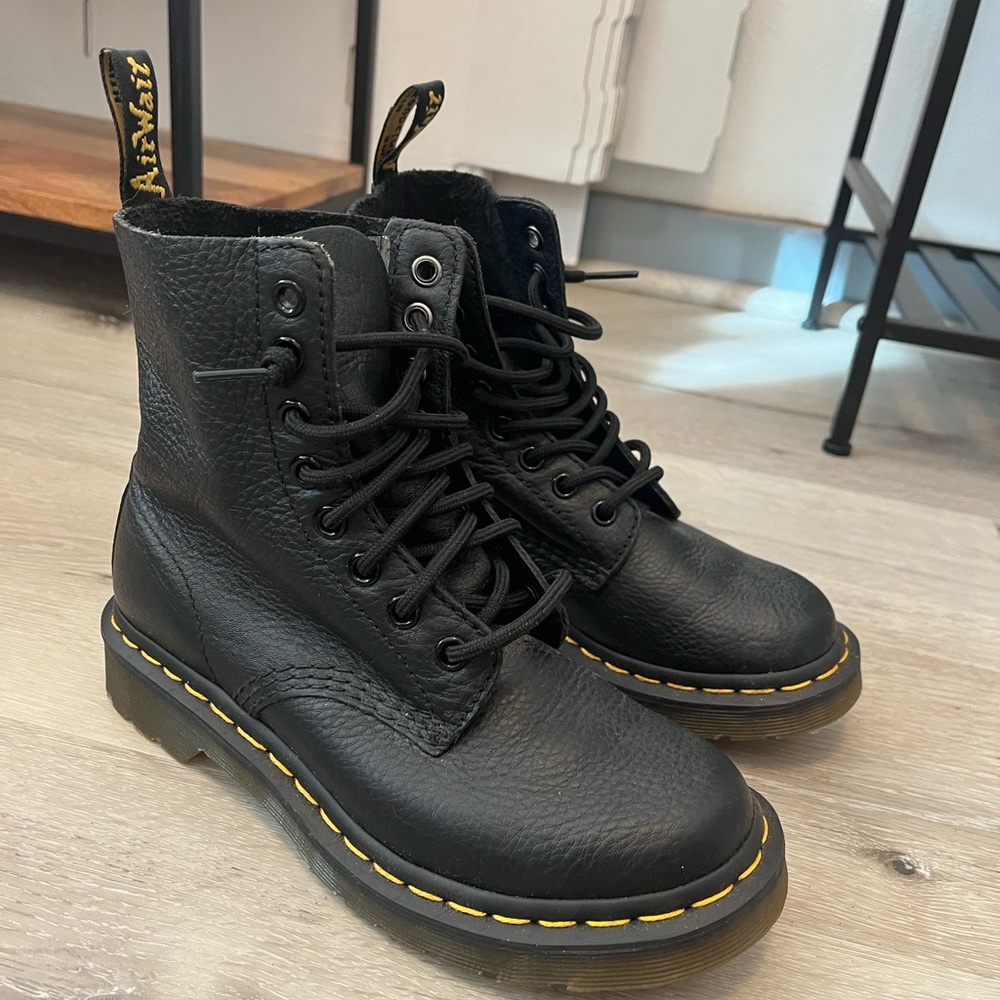 Dr Martin leather boots